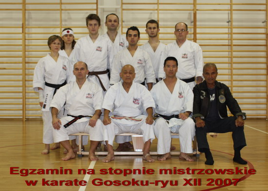 dan egzamin karate